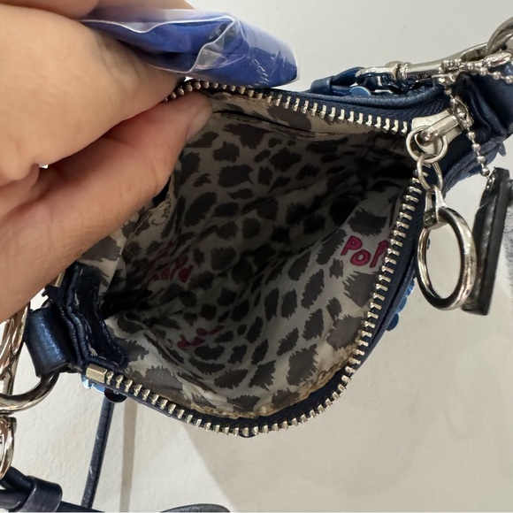 Coach Blue Sequins Poppy Crossbody - Picture 13 of 16